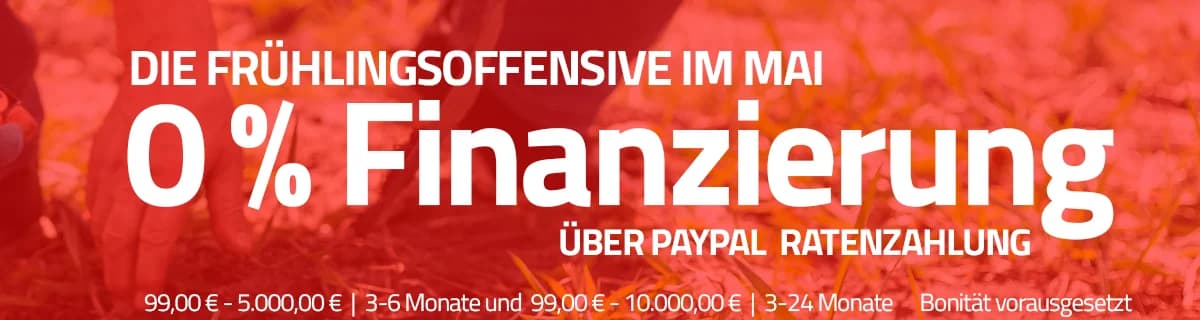 0%-Finanzierung per PayPal
