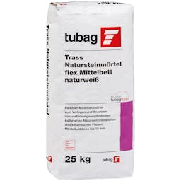 Trass Flexkleber Mittelbett TNM leicht flex 25 Kg Sack