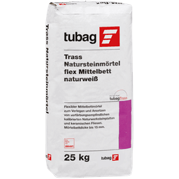 Trass Flexkleber Mittelbett TNM leicht flex 25 Kg Sack